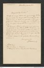 Nachlass Franz Steindachner, Brief von Berthold Hatschek an Franz Steindachner (29.05.1881), Inv.Nr. 204.01, Seite 1
